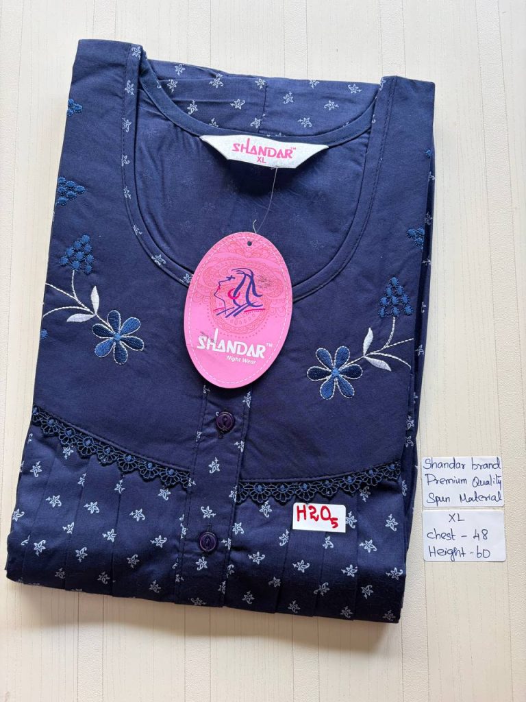 cs073 Shandar Spun nighty