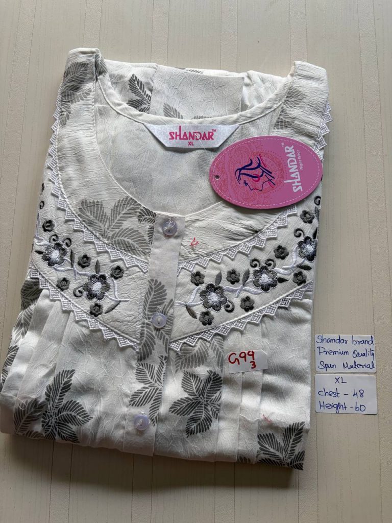 cs088 Shandar Spun nighty