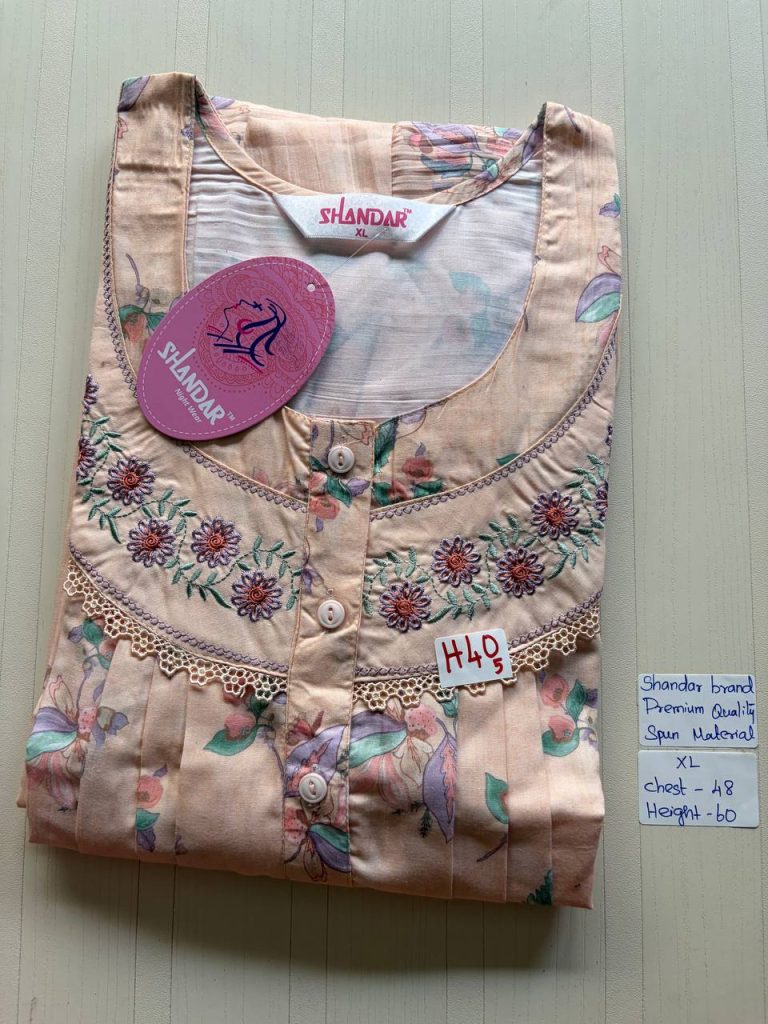 cs094 Shandar Spun nighty