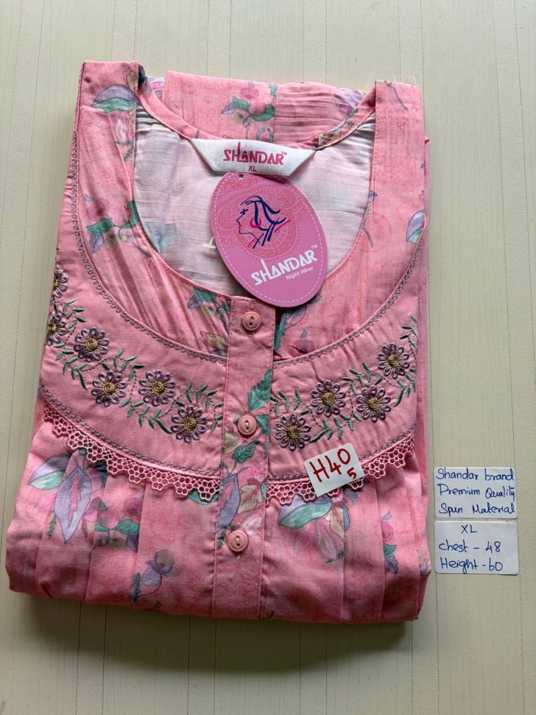 cs096 Shandar Spun nighty