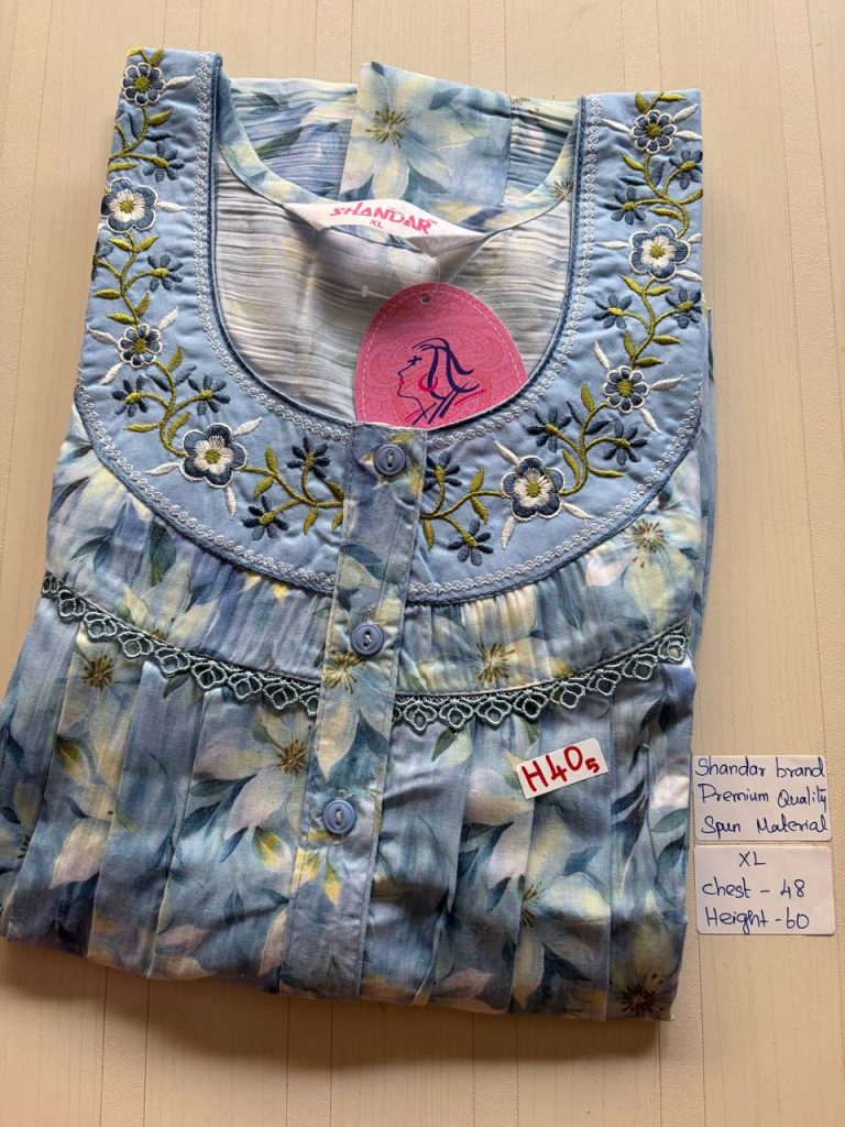 cs098 Shandar Spun nighty