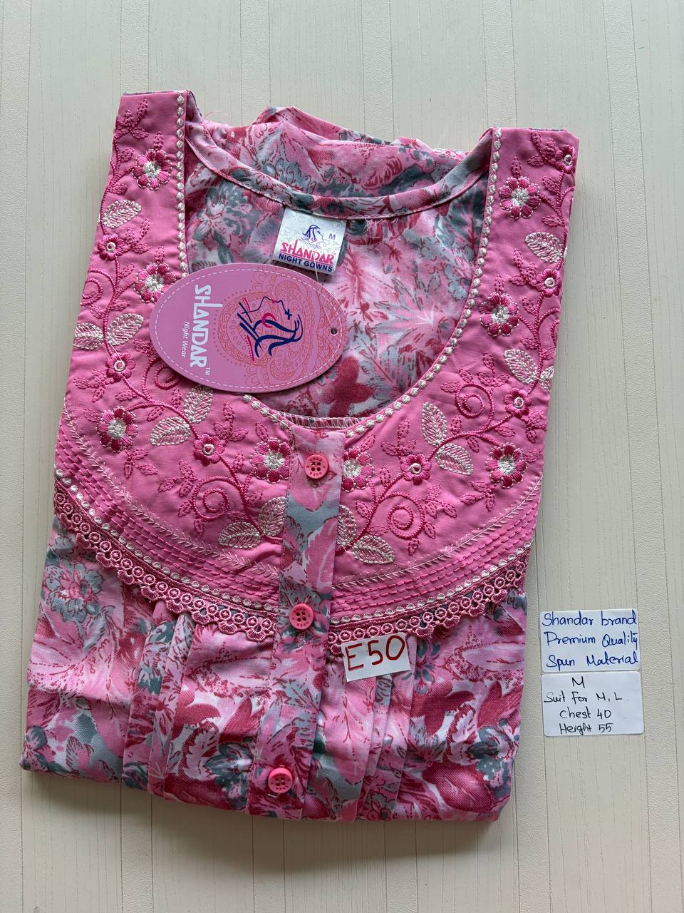 product-0.jpg as046 Shandar Spun nighty