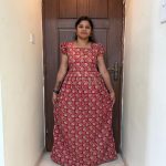 AB1212 Peacock Feeding frock puff sleeve
