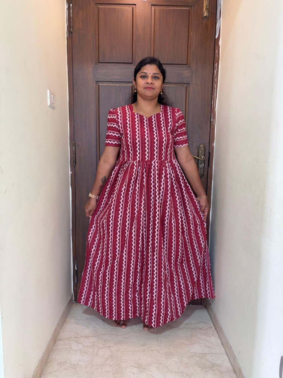 product-0.jpg MF0041 Peacock maxi frock
