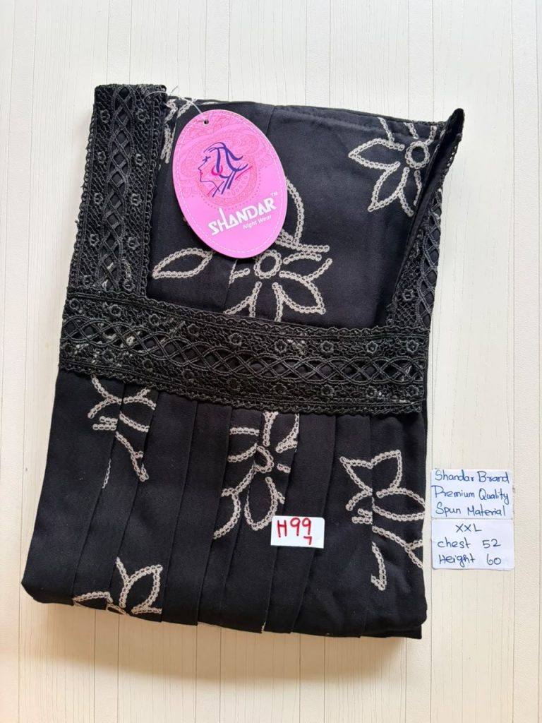 DS127 Height Shandar Spun nighty