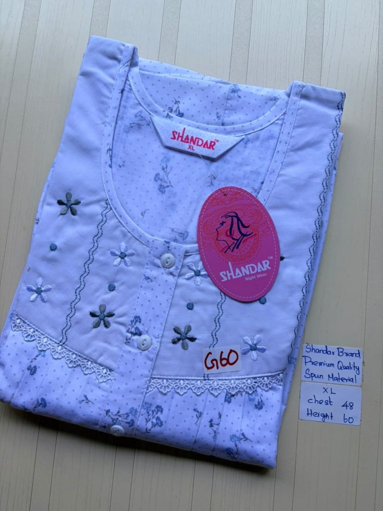 itle CS119 Height Shandar Spun nighty