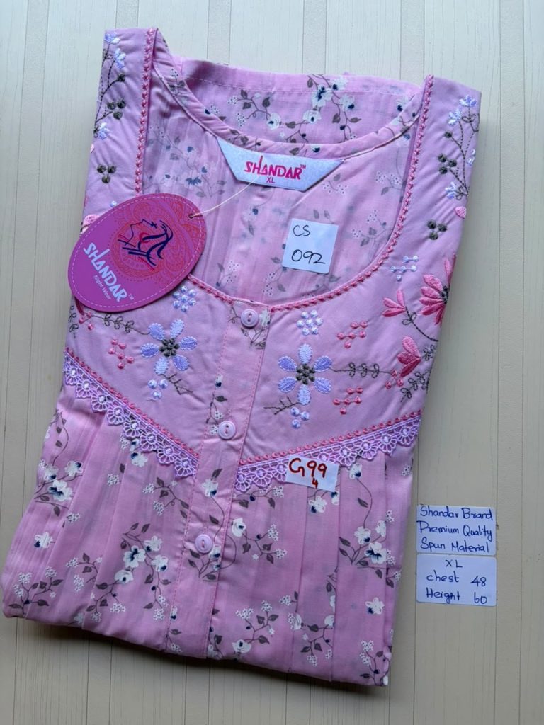 CS140 Height Shandar Spun nighty