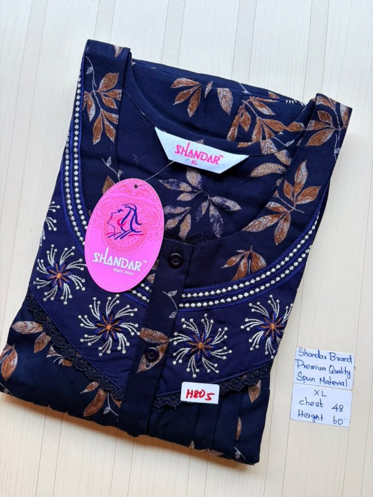 CS153 Height Shandar Spun nighty
