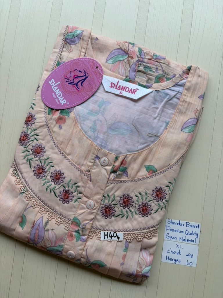 CS166 Height Shandar Spun nighty