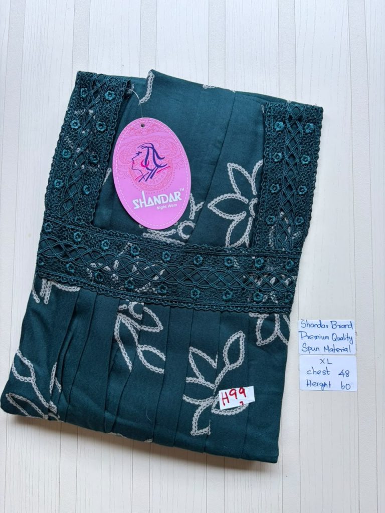 CS191 Height Shandar Spun nighty