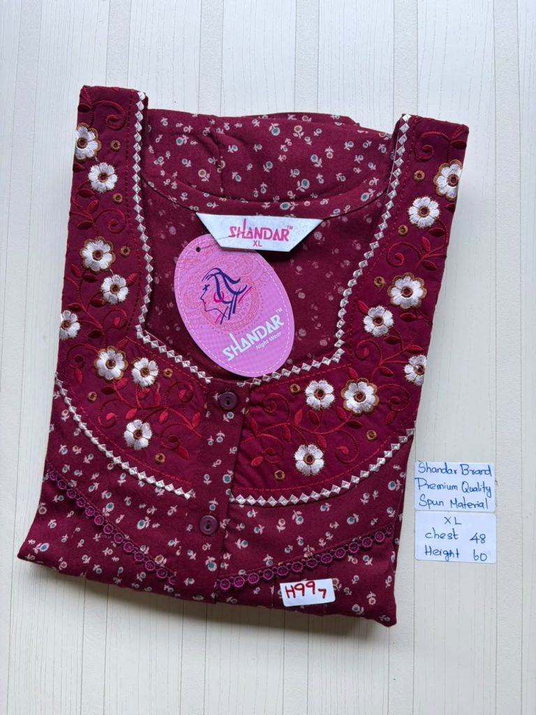 CS200 Height Shandar Spun nighty