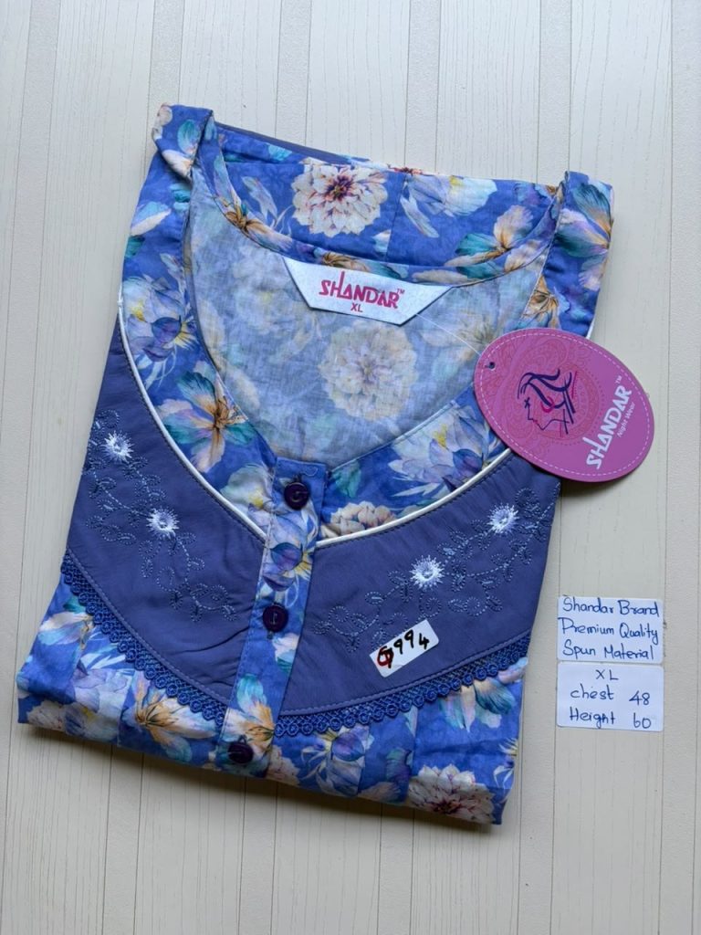CS212 Height Shandar Spun nighty