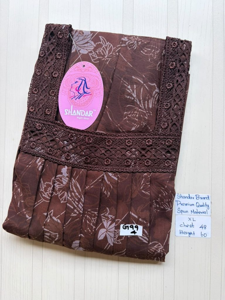 CS213 Height Shandar Spun nighty