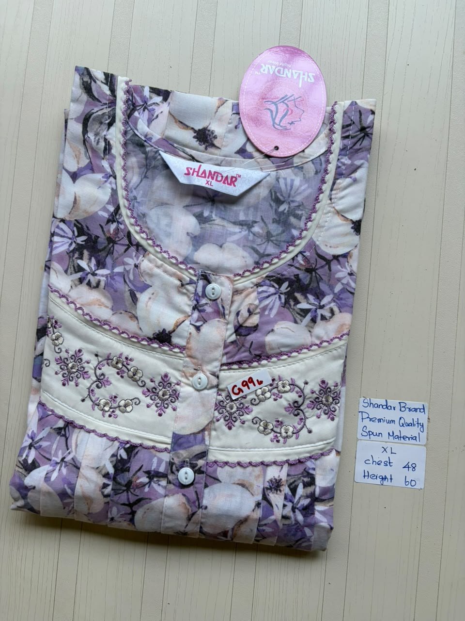 product-0.jpg CS231 Height Shandar Spun nighty