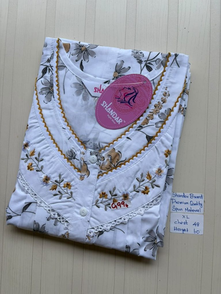 CS235 Height Shandar Spun nighty