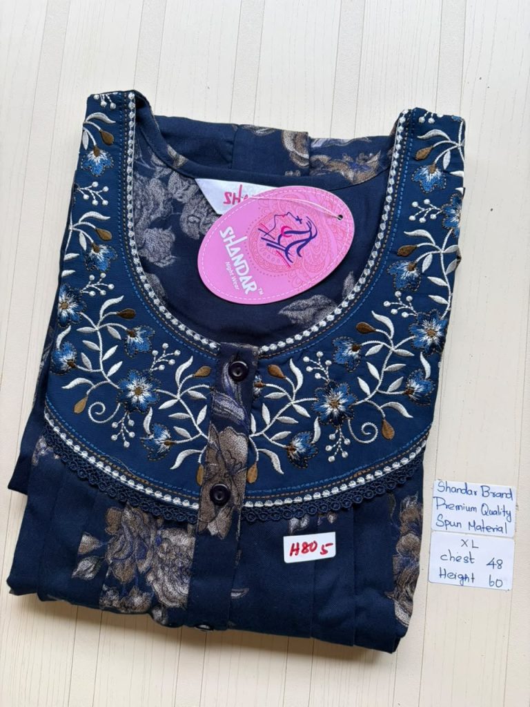 CS296 Height Shandar Spun nighty