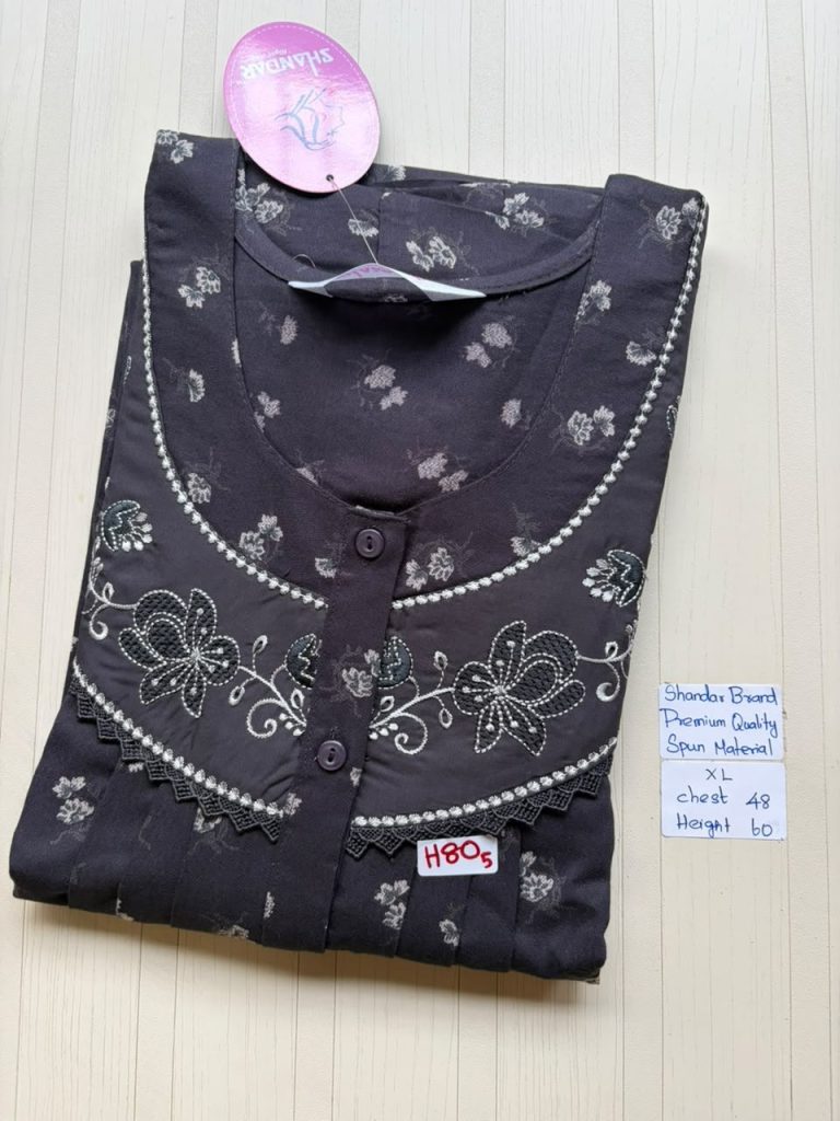 CS302 Height Shandar Spun nighty