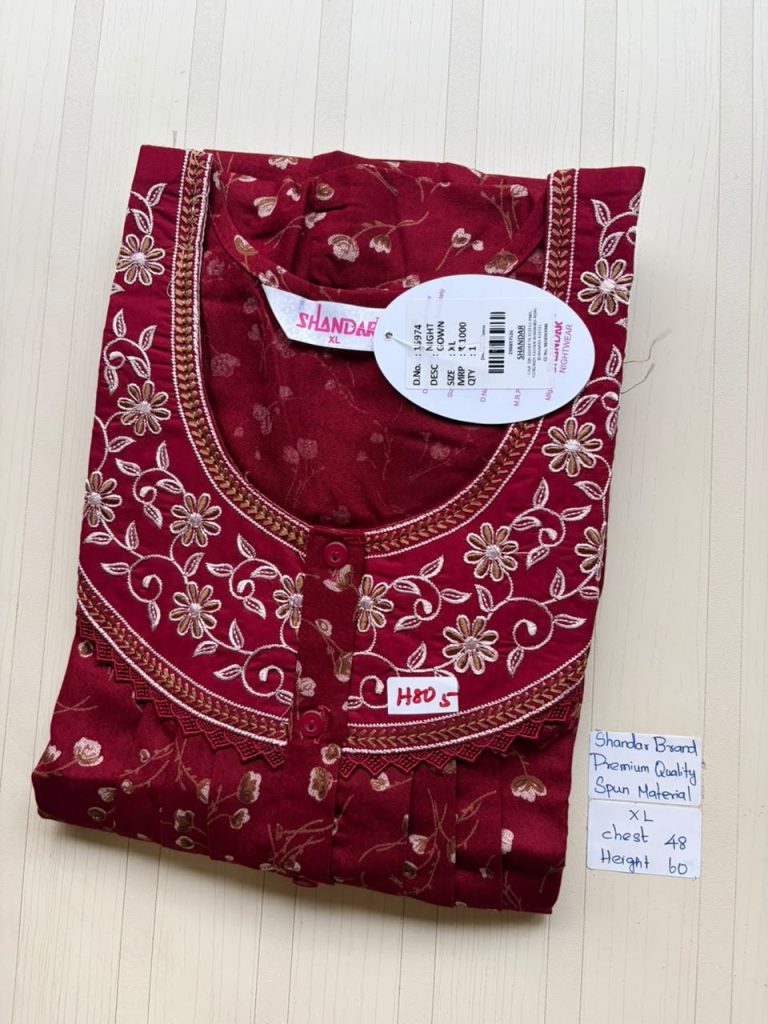 CS309 Height Shandar Spun nighty