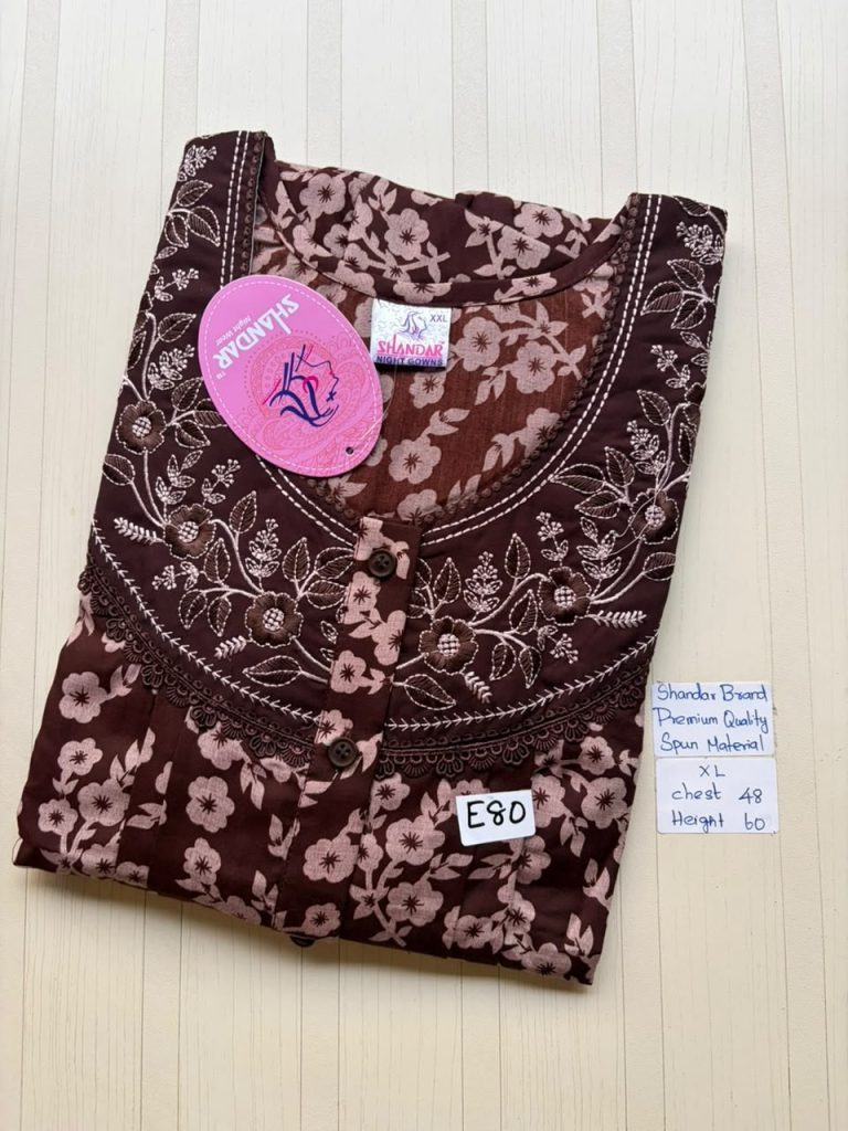 CS347 Height Shandar Spun nighty