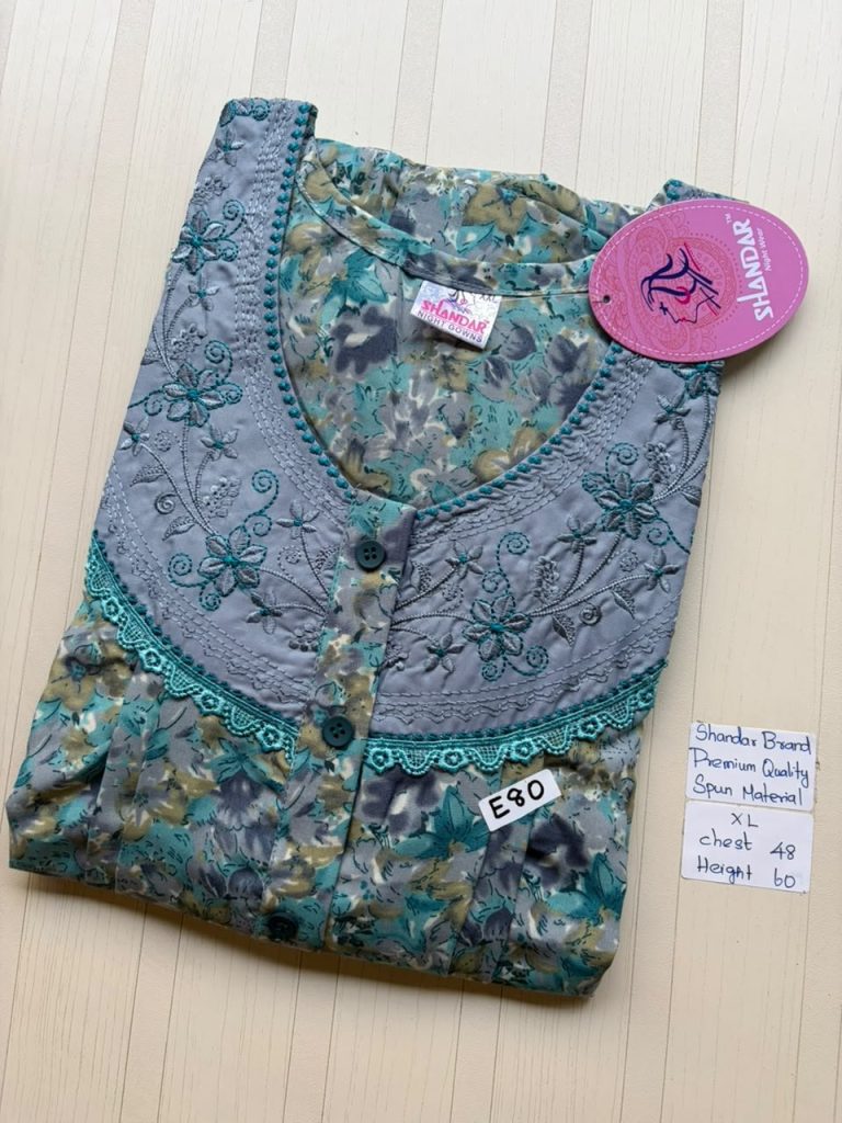 CS363 Height Shandar Spun nighty