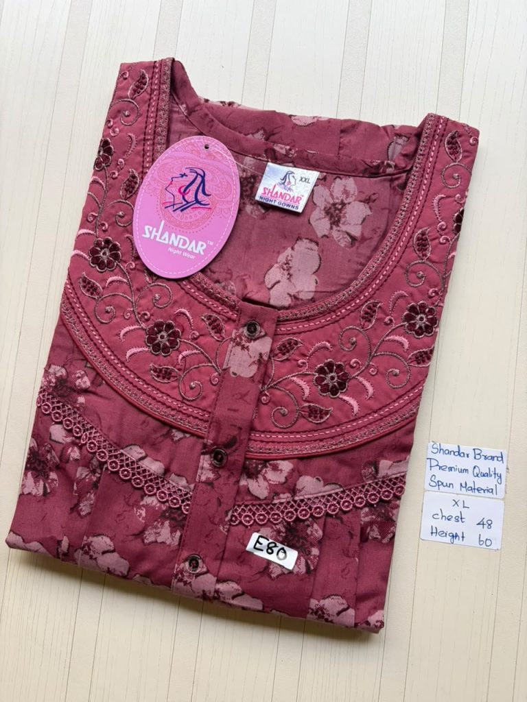 CS365 Height Shandar Spun nighty