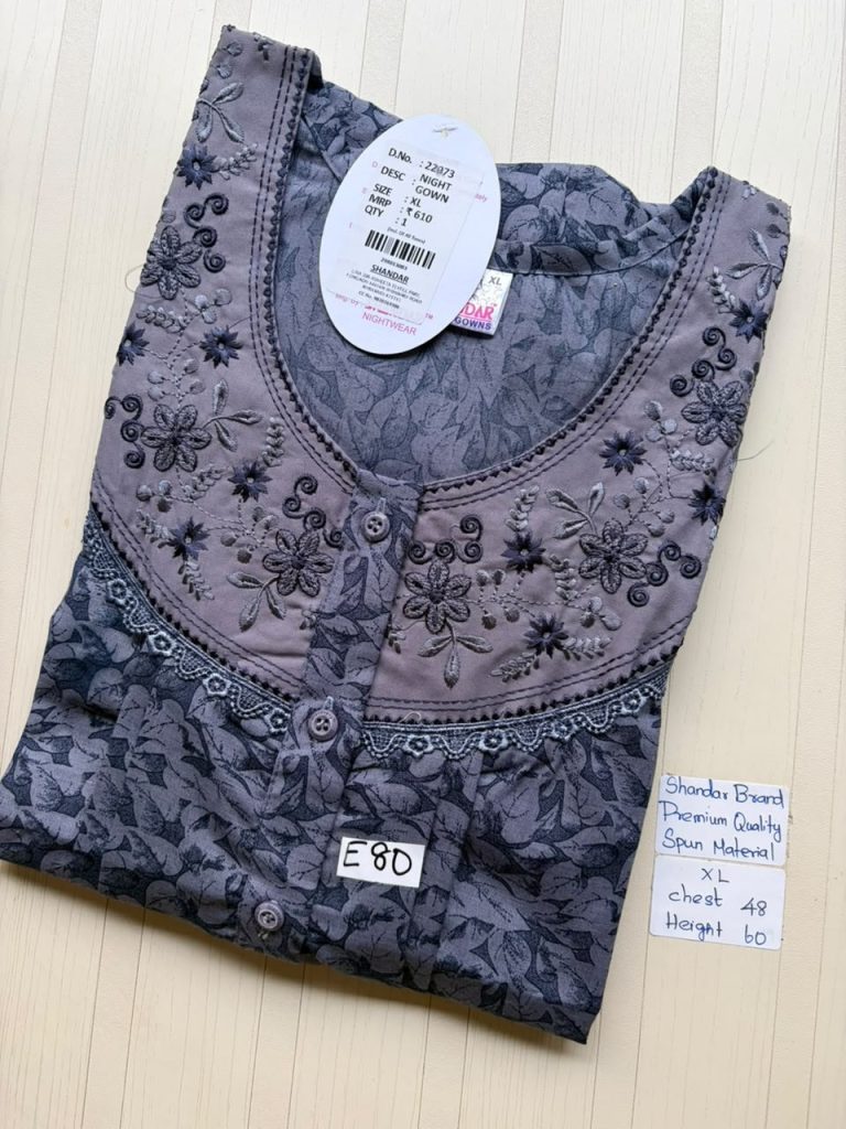 CS368 Height Shandar Spun nighty