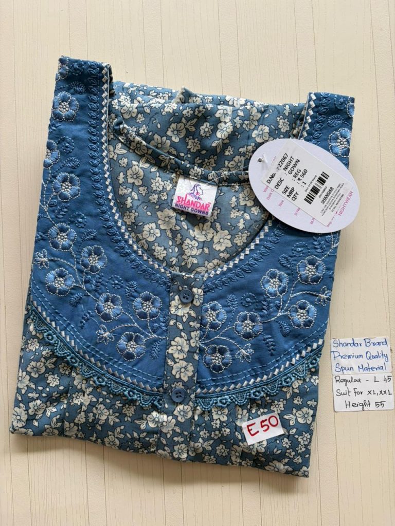 BS548 Shandar Spun nighty
